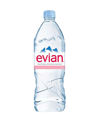 EVIAN PET 1L
