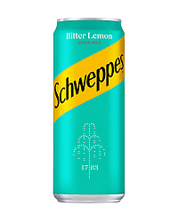 SCHWEPPES BITTER LEMON CAN