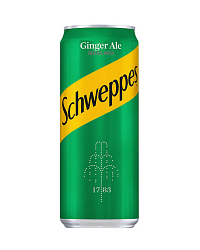 SCHWEPPES GINGER ALE CAN