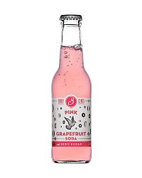 THREE CENTS PINK GRAPEFRUIT SODA ZERO