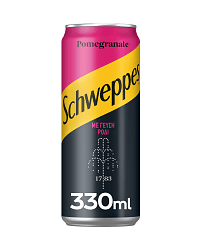 SCHWEPPES POMEGRANATE CAN