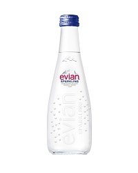 EVIAN SPARKLING GLASS