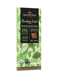 TABLETTE ANDOA BIO PERU LACTEE 39% 70gr
