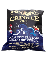 SEA SALT & VINEGAR CHIPS 125gr