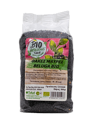 BIO DELICIOUS ΜΑΥΡΕΣ ΦΑΚΕΣ BELUGA ΕΛΛΗΝΙΚΕΣ ΒΙΟ 500gr