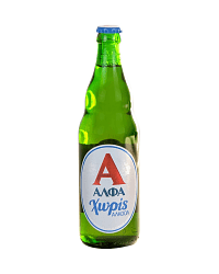 ΑΛΦΑ ΑΝΕΥ ΦΙΑΛΗ (ΤΕΛΑΡΟ)