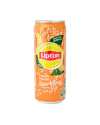LIPTON PEACH TEA SPARKLING CAN