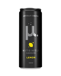 μ. PREMIUM LEMON SPARKLING WATER CAN