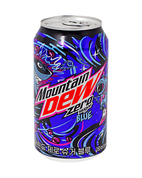 MOUNTAIN DEW CHILSUNG BLUE ZERO CAN