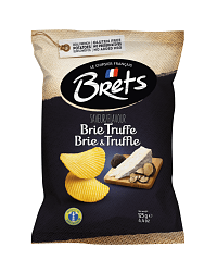 BRETS CHIPS BRIE & TRUFFLE 125gr