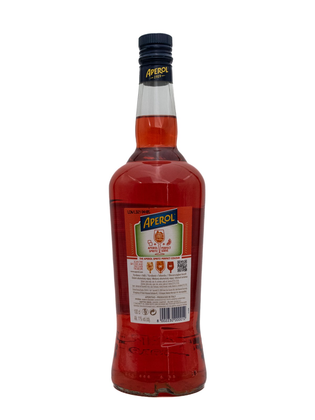 APEROL APERITIVO 1L