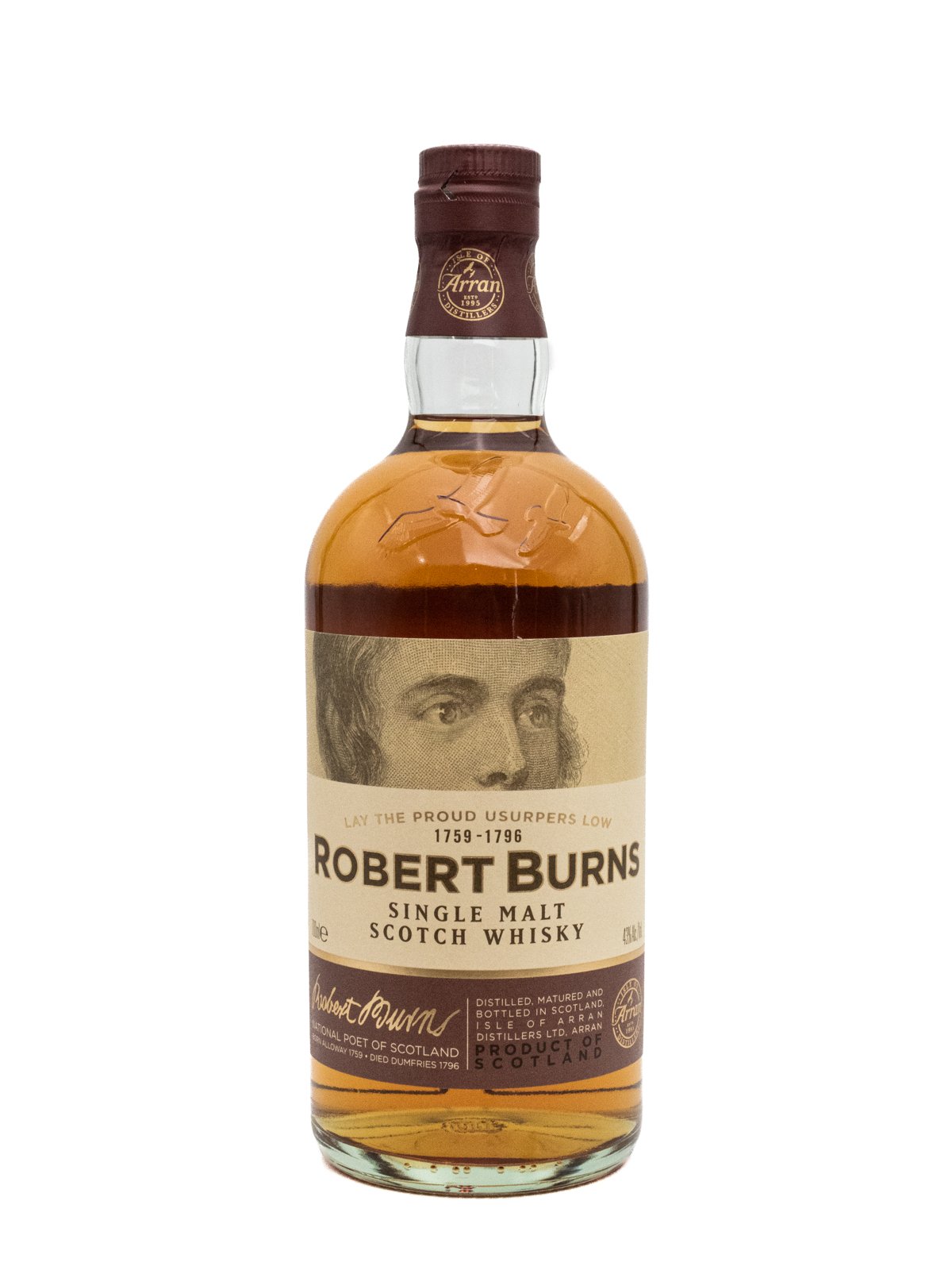 ARRAN ROBERT BURNS SINGLE MALT