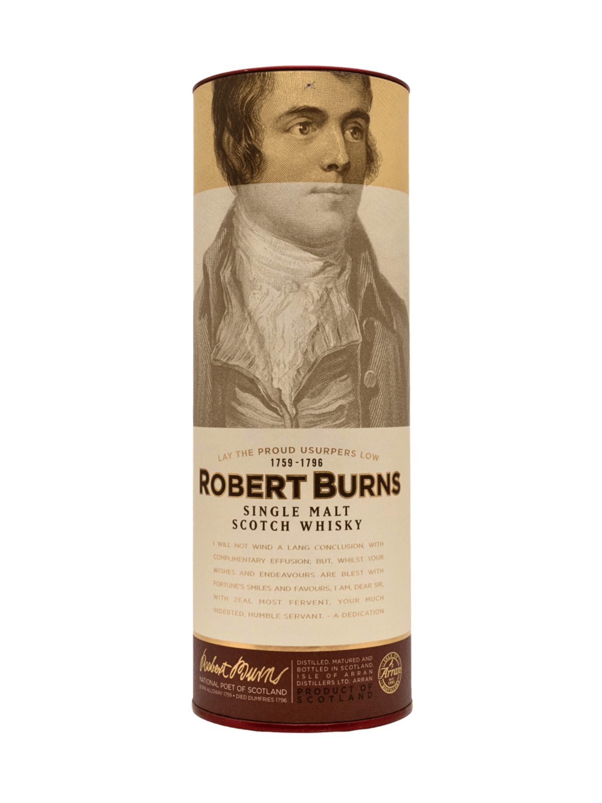 ARRAN ROBERT BURNS SINGLE MALT