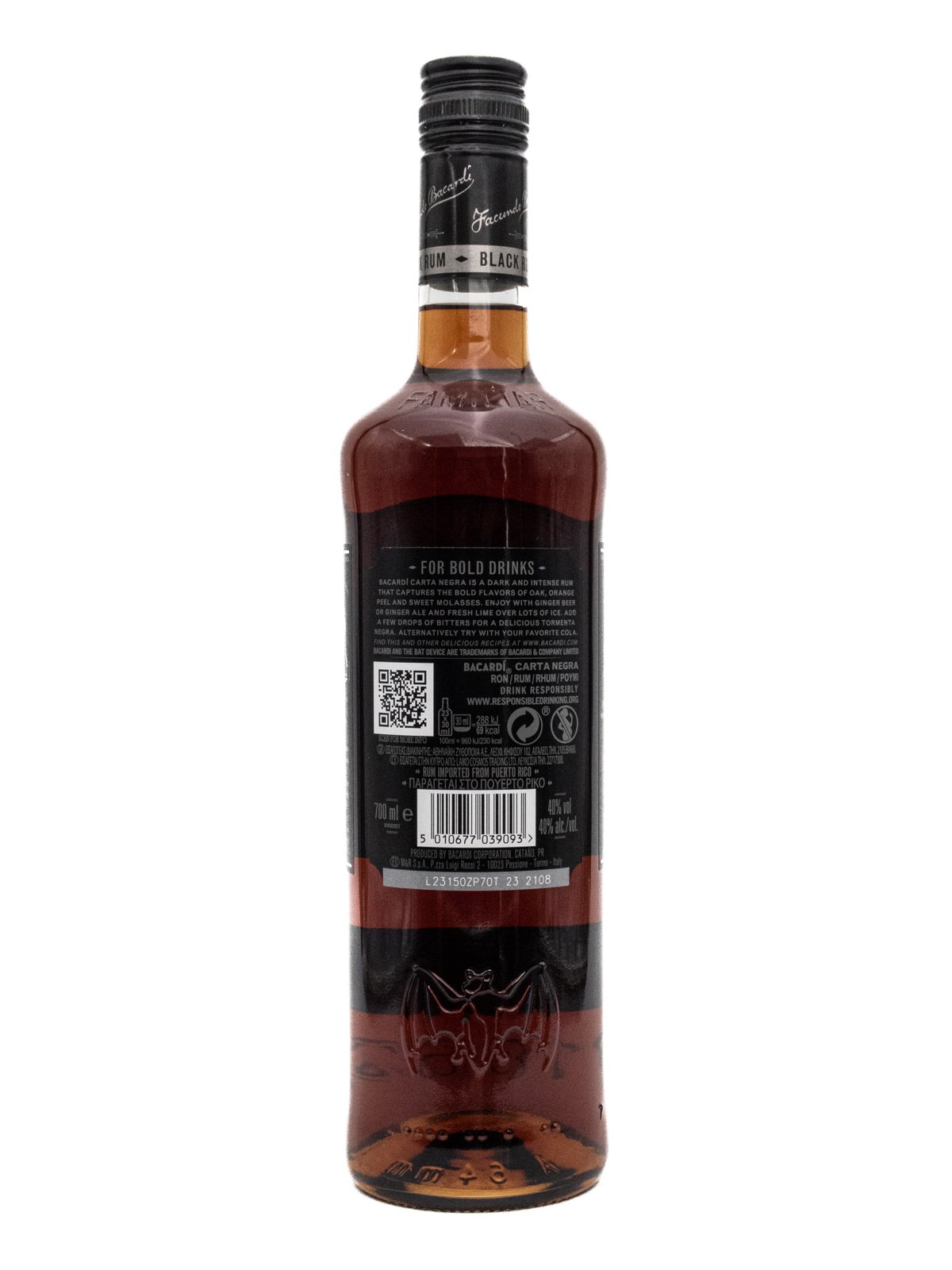 BACARDI CARTA NEGRA
