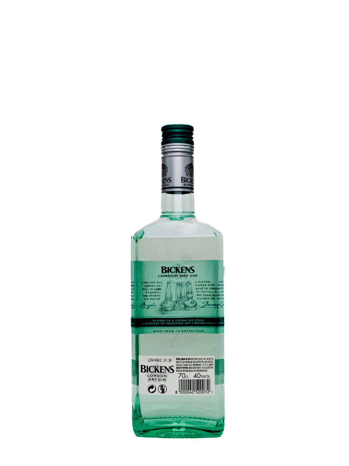 BICKENS LONDON DRY GIN