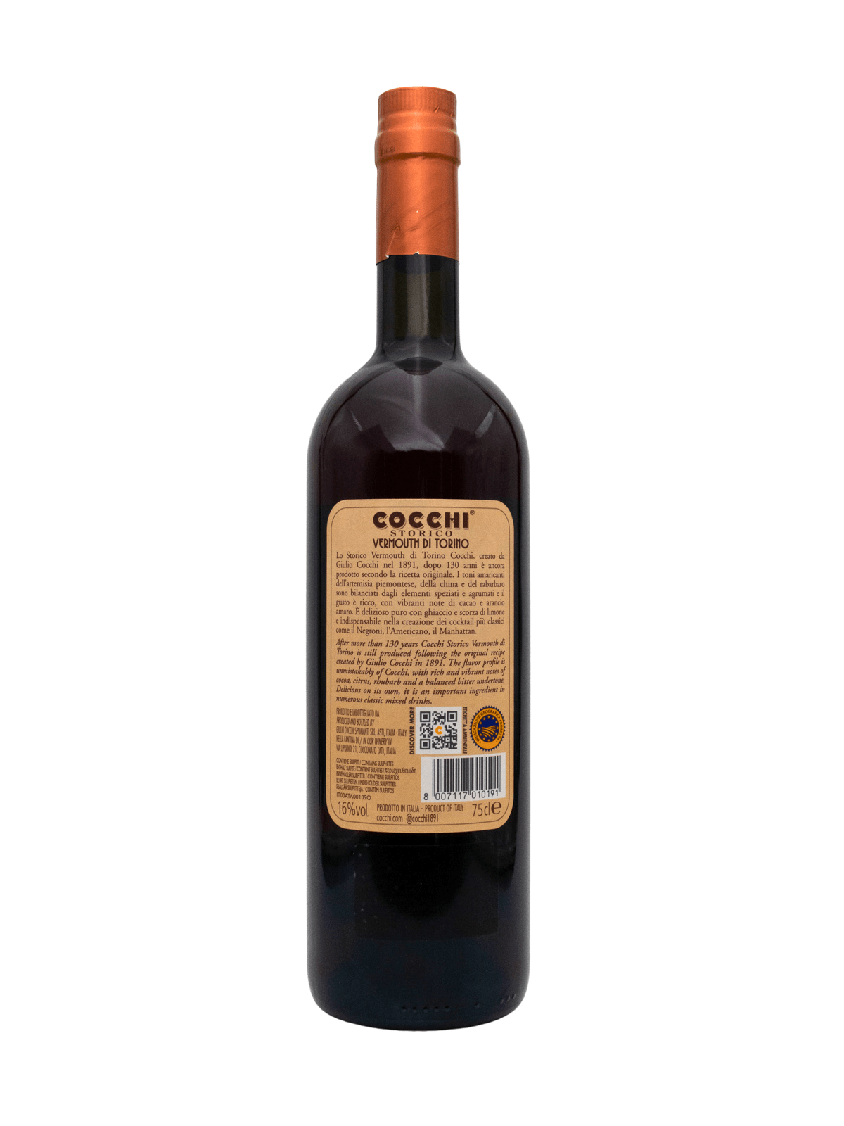COCCHI STORICO DI TORINO VERMOUTH