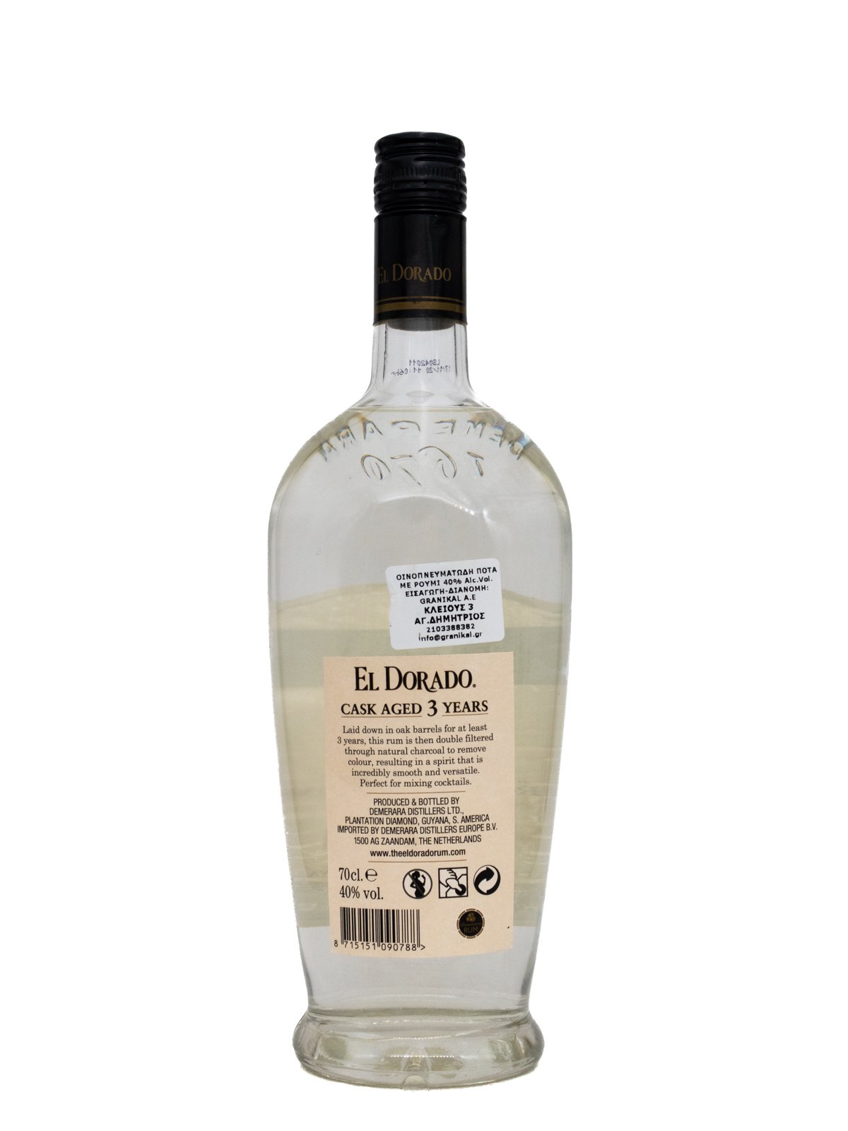 EL DORADO FINE CASK 3YO BLANCO