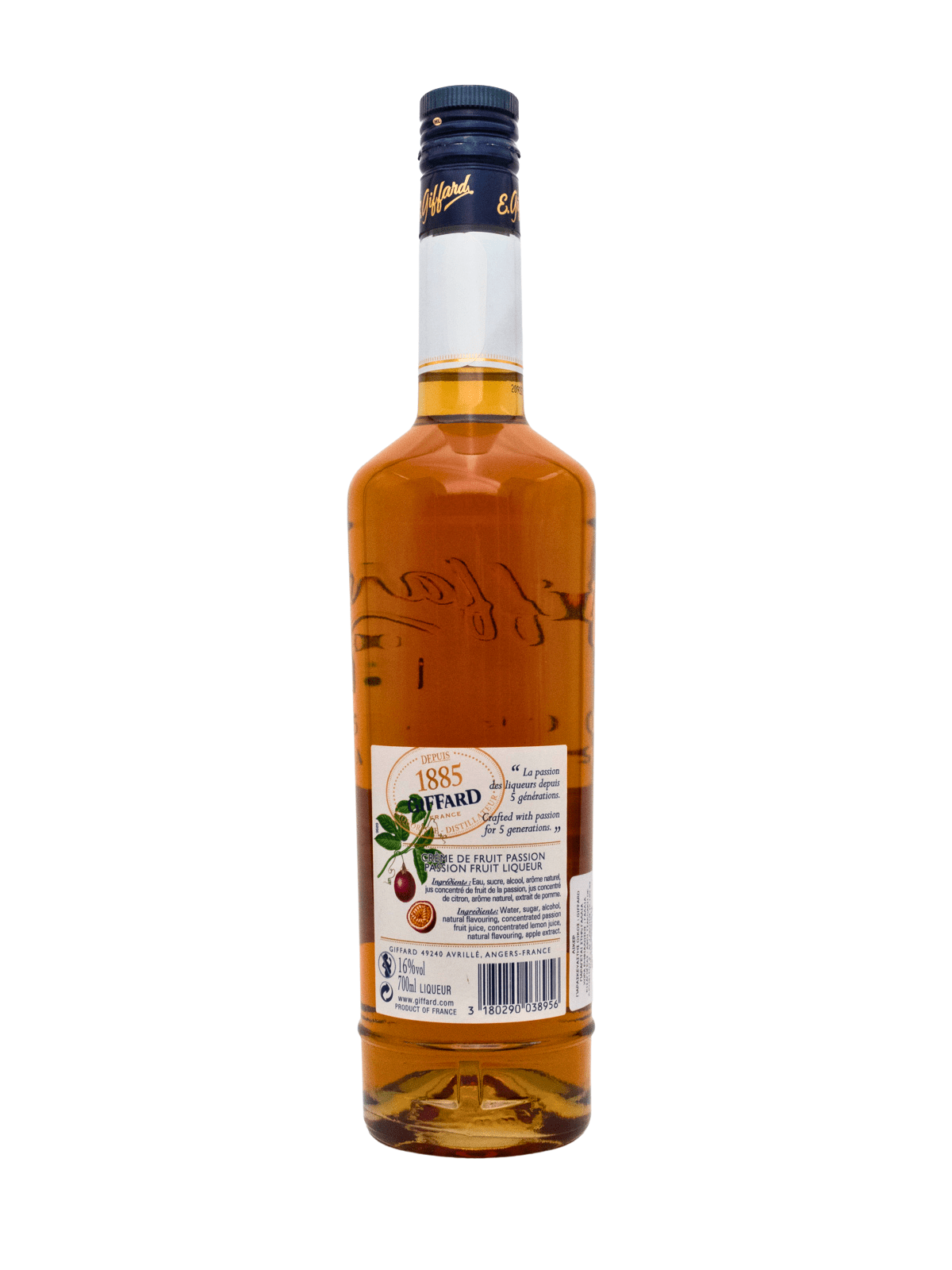 GIFFARD FRUITS DE LA PASSION - PASSION FRUIT SYRUP