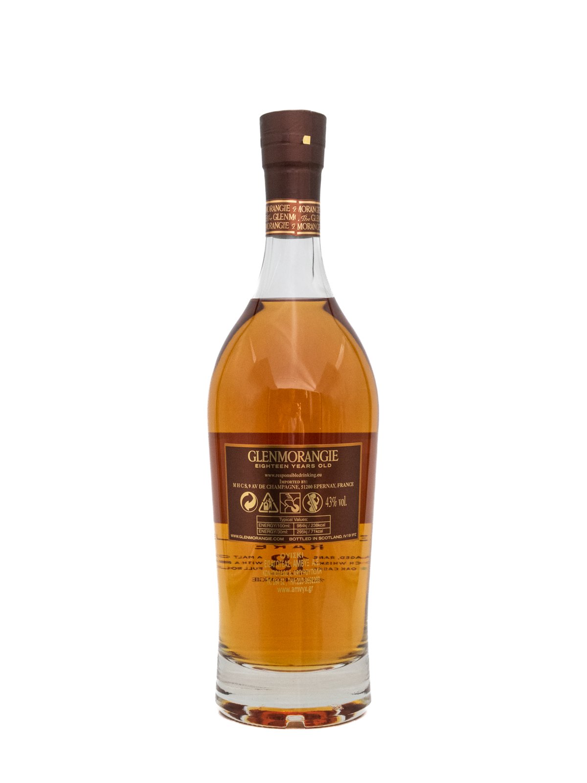 GLENMORANGIE 18YO