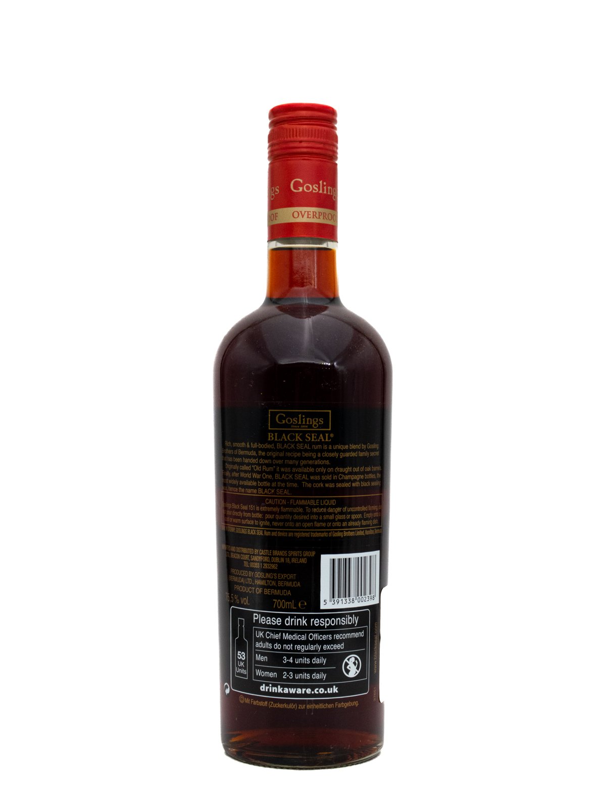 GOSLING'S BLACK SEAL 151