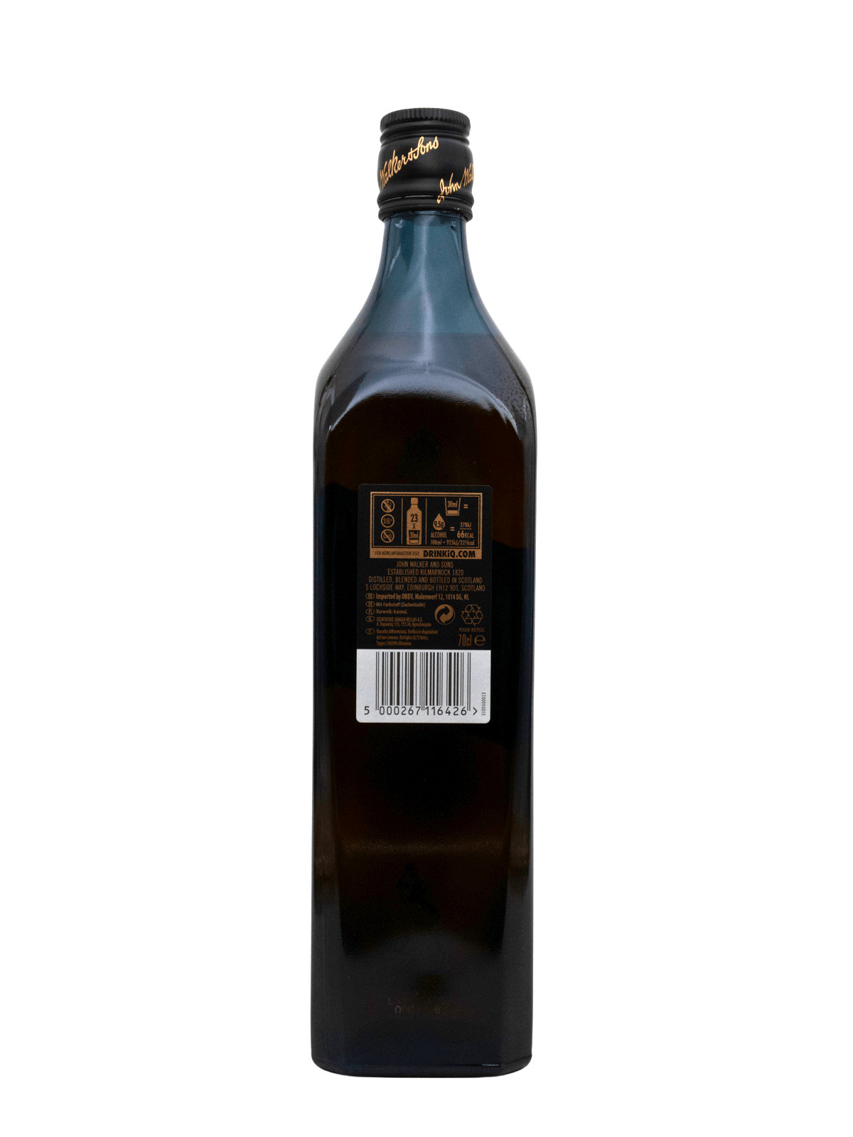 JOHNNIE WALKER DOUBLE BLACK