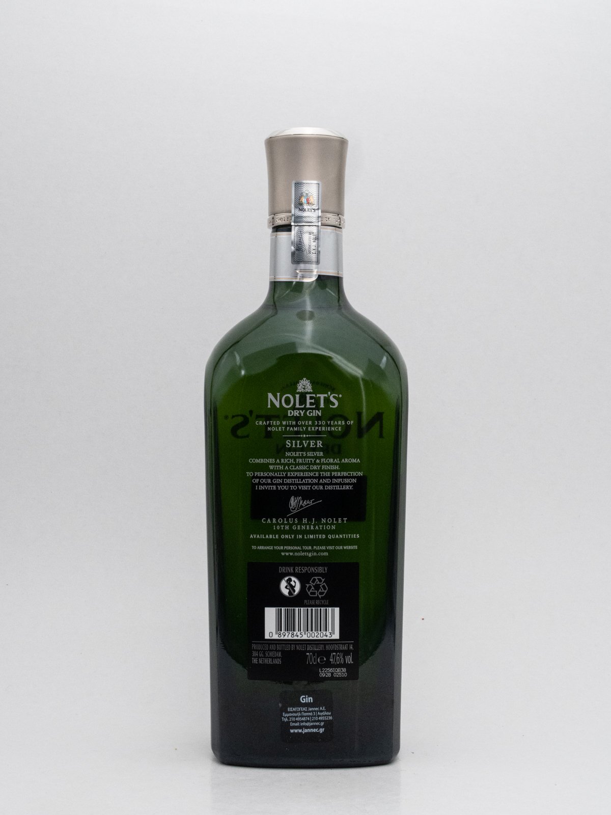 NOLET'S SILVER DRY GIN