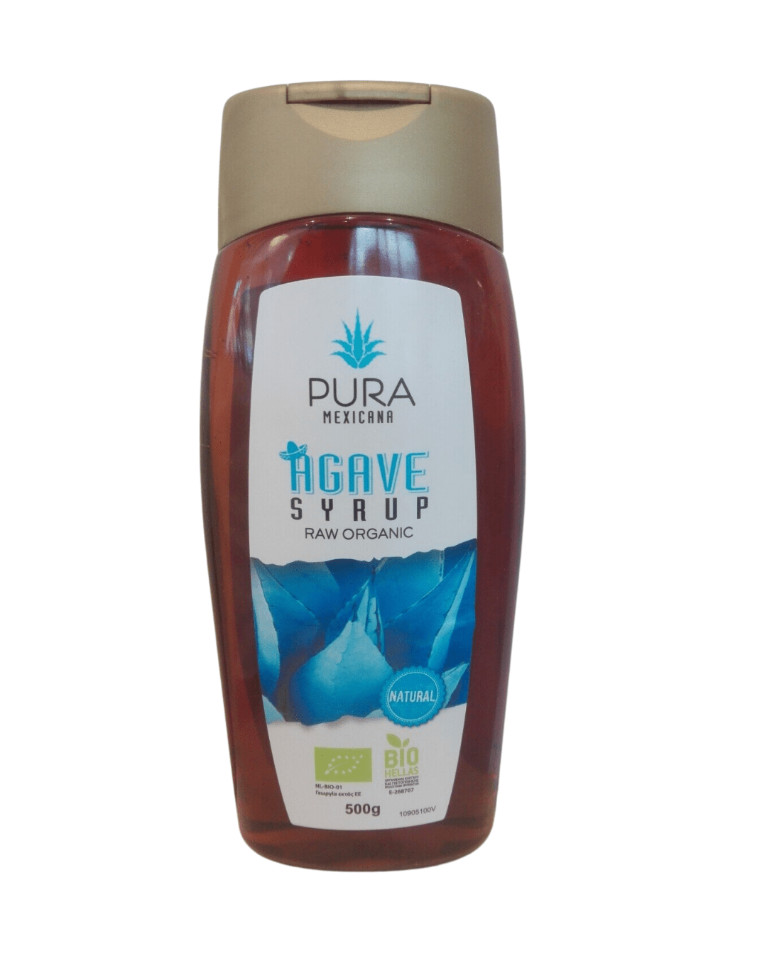 ORG AGAVE PLAIN SYRUP PET