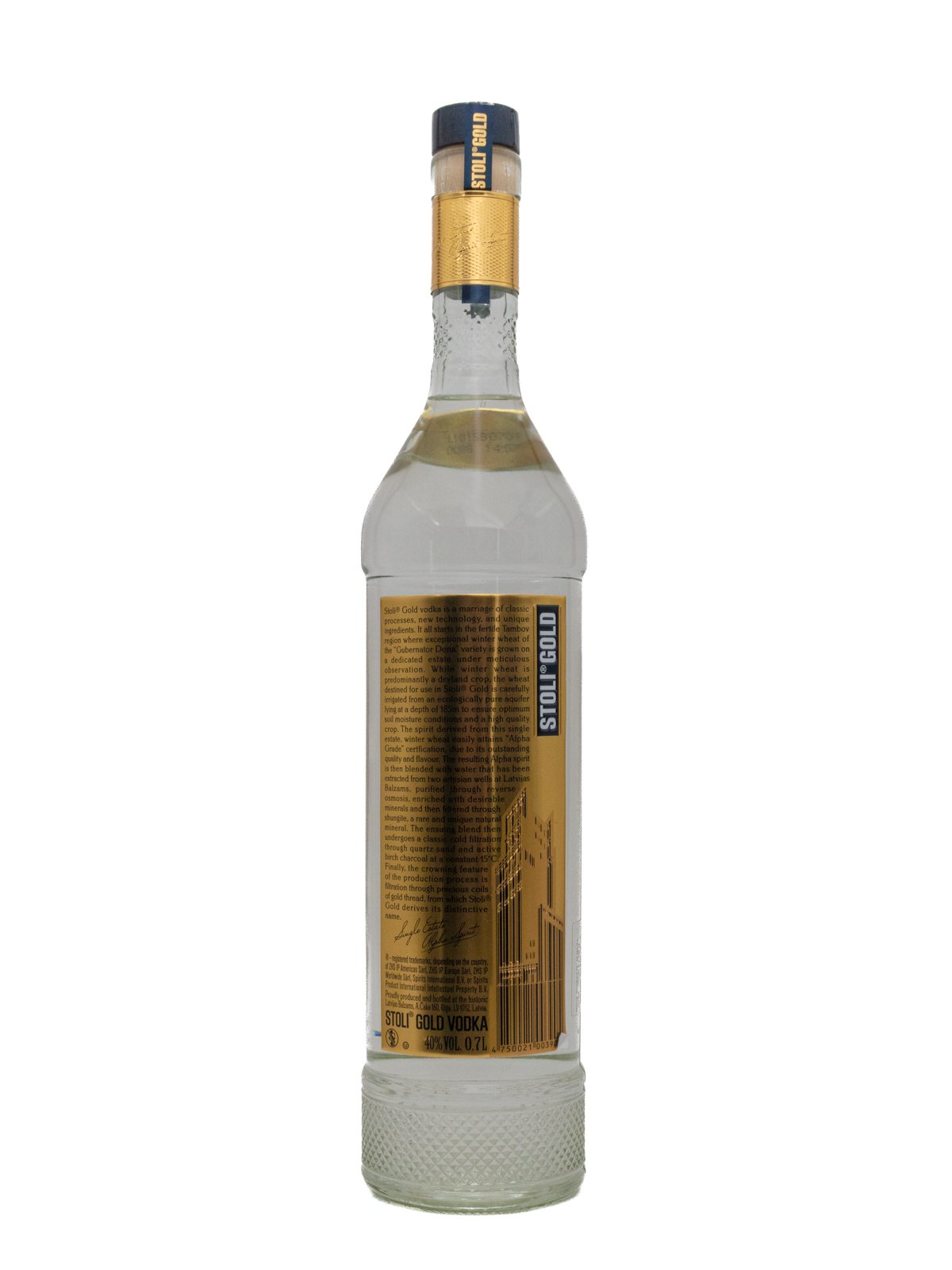 STOLICHNAYA GOLD EDITION