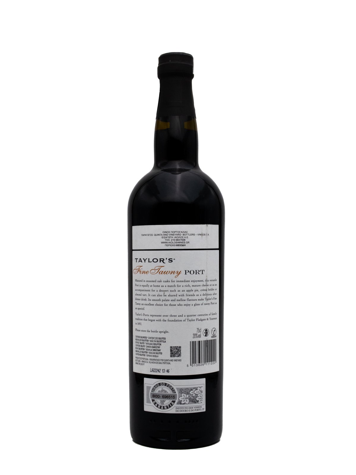 TAYLOR'S FINE TAWNY PORT