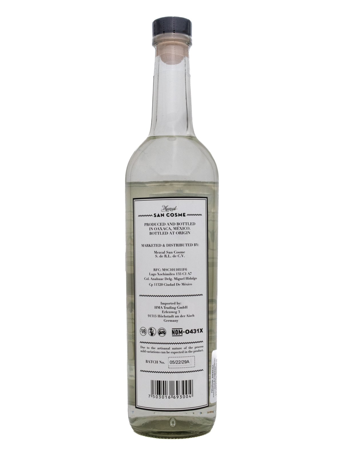 MEZCAL SAN COSME OAXACA
