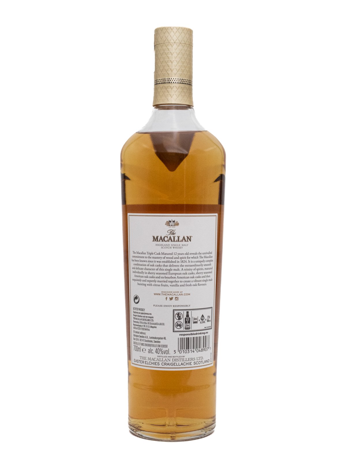 THE MACALLAN 12YO TRIPLE CASK