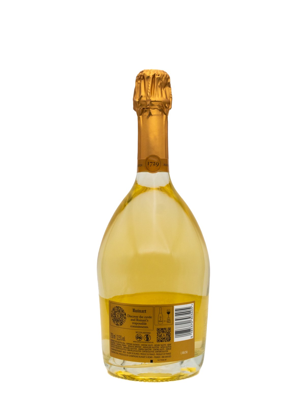 RUINART CHAMPAGNE BLANC DE BLANCS