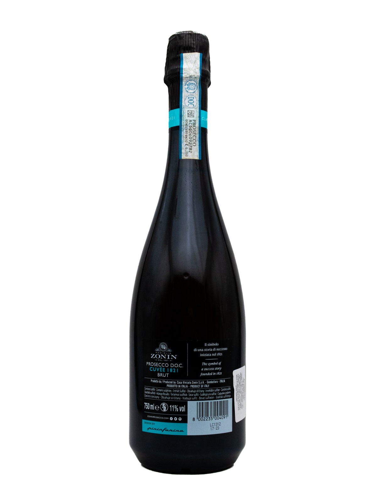 ZONIN PROSECCO 1821