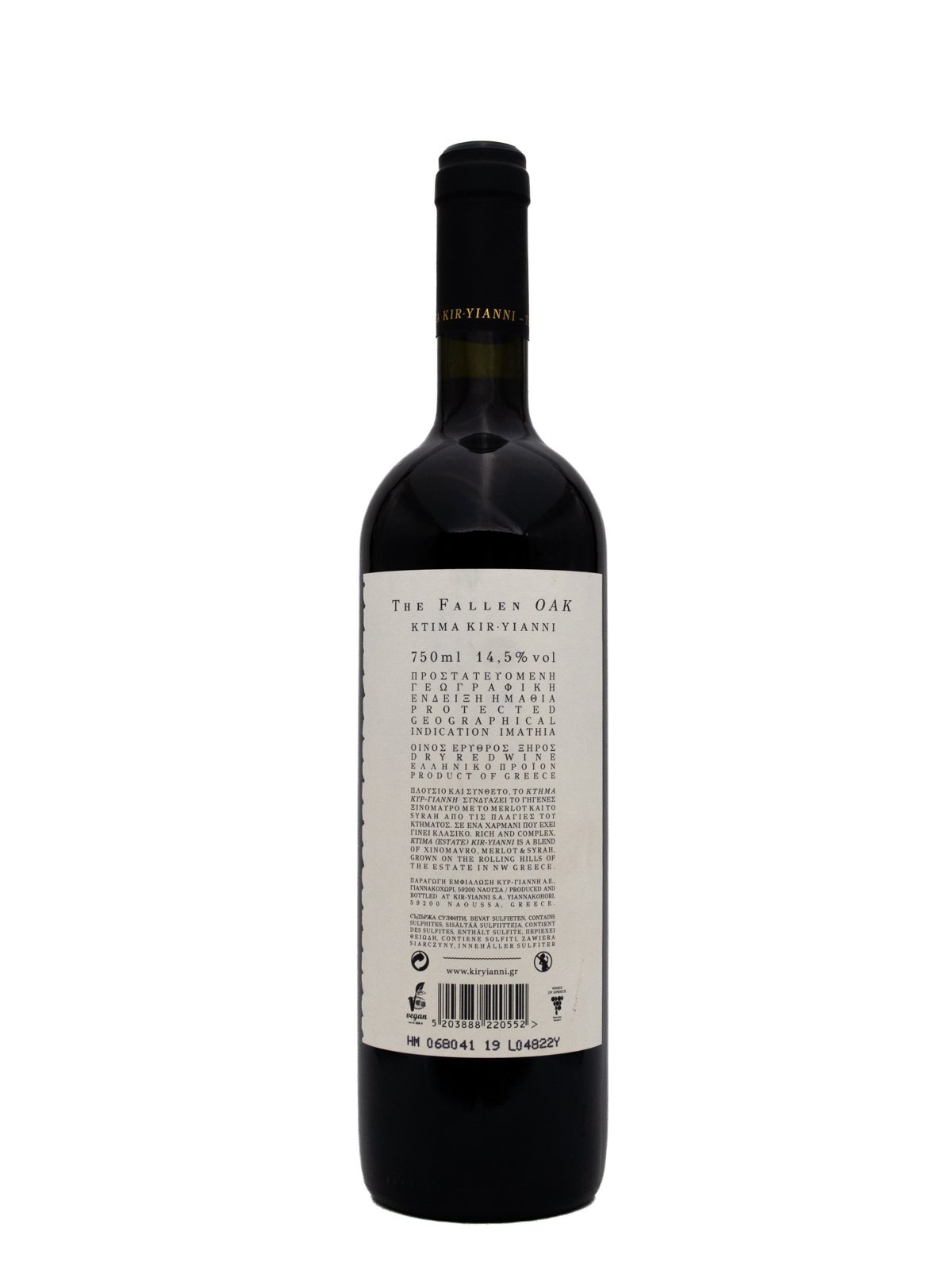 ESTATE KIR-YANNI FALLEN OAK