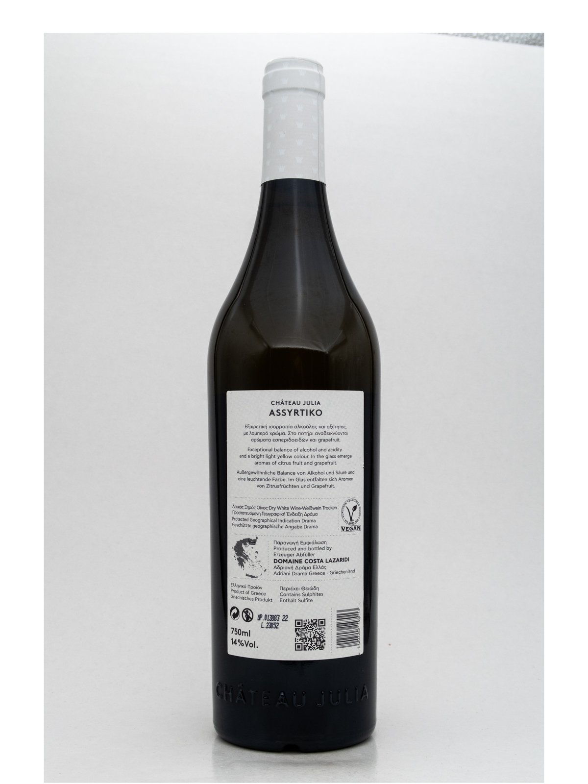 DOMAINE COSTA LAZARIDI CHATEAU JULIA ASSYRTIKO