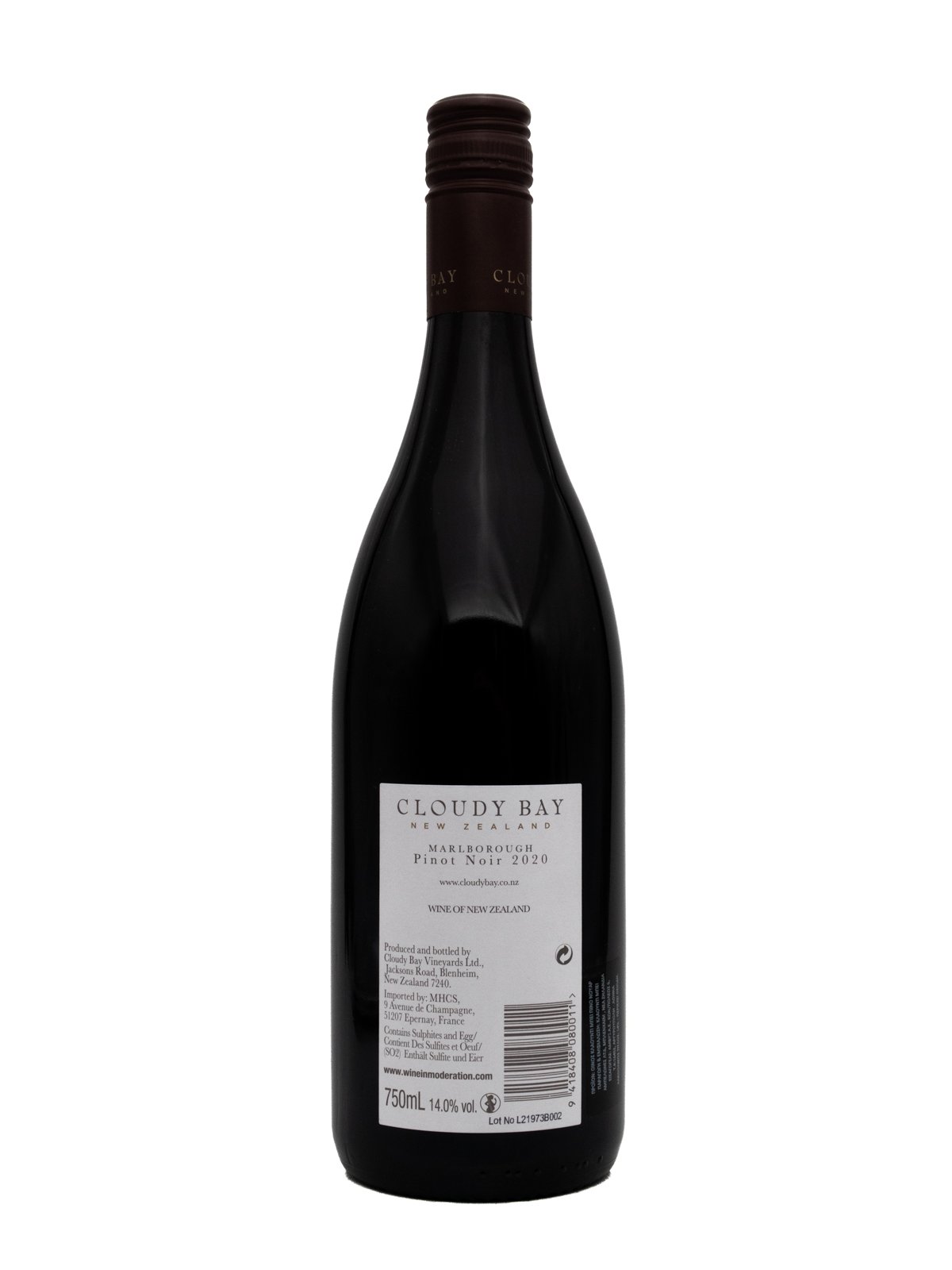 CLOUDY BAY PINOT NOIR