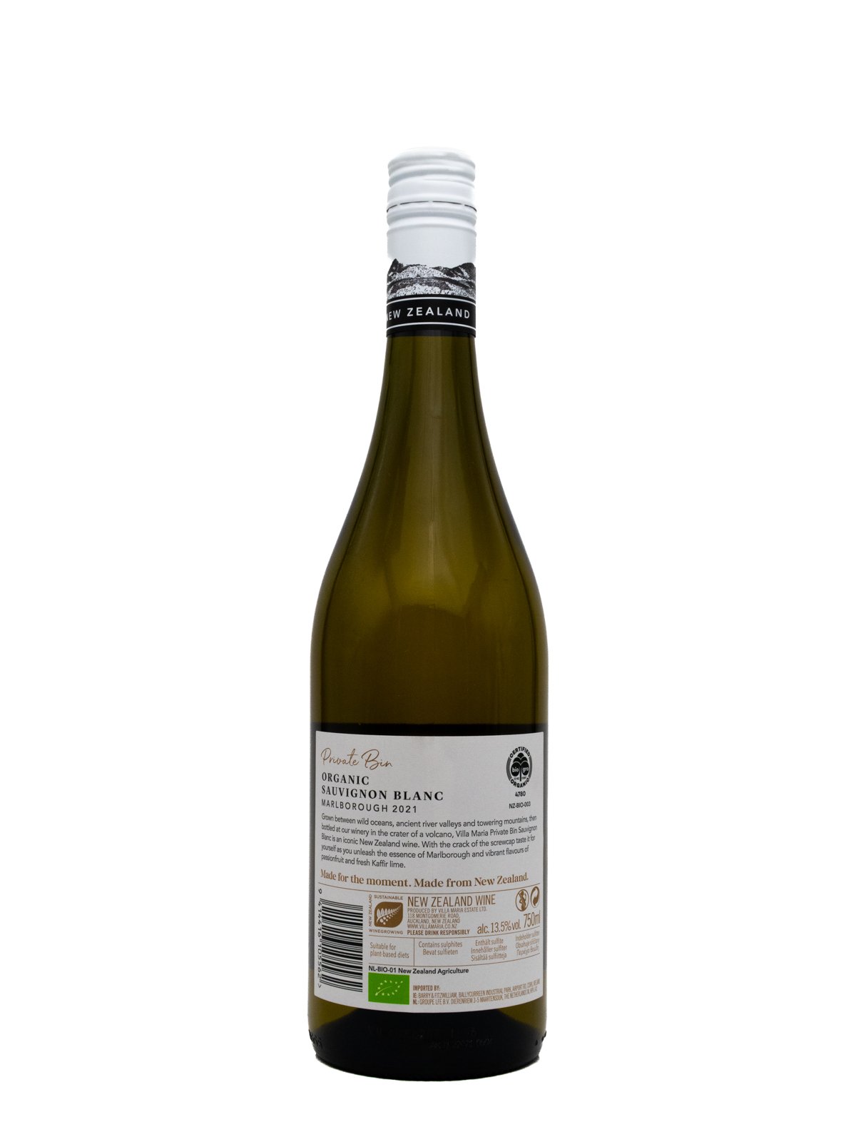 VILLA MARIA ORGANIC PRIVATE BIN