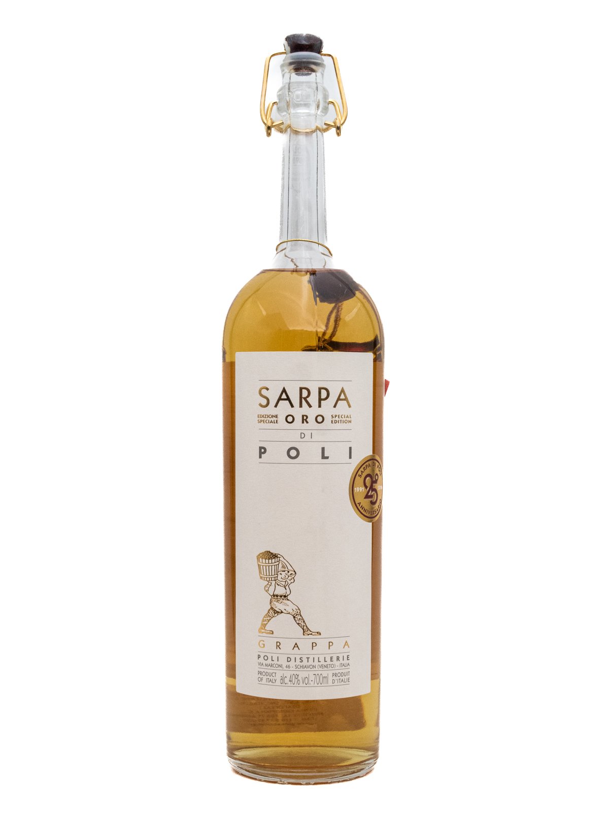 JACOPO POLI GRAPPA SARPA BARRIQUE ORO