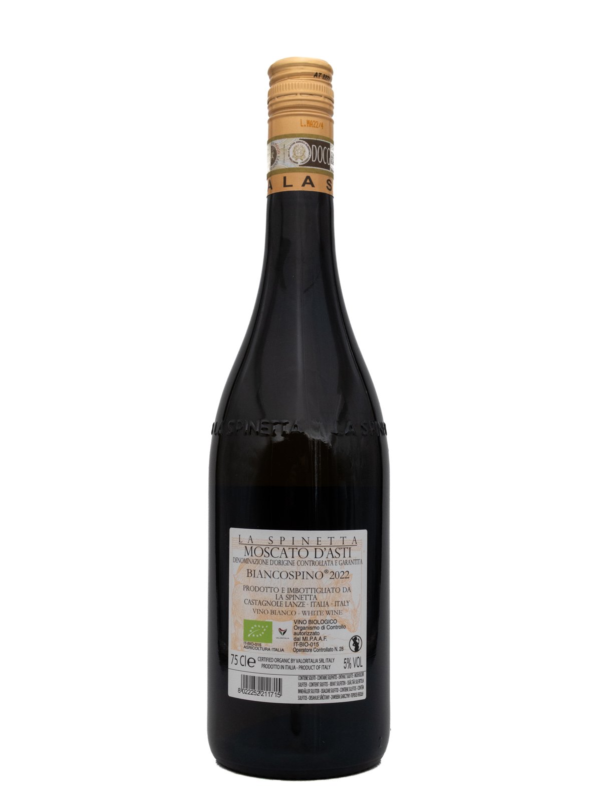 LA SPINETTA MOSCATO D' ASTI BIANCOSPINO