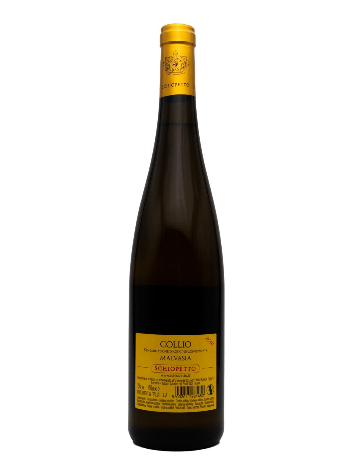 SCHIOPETTO MALVASIA COLLIO