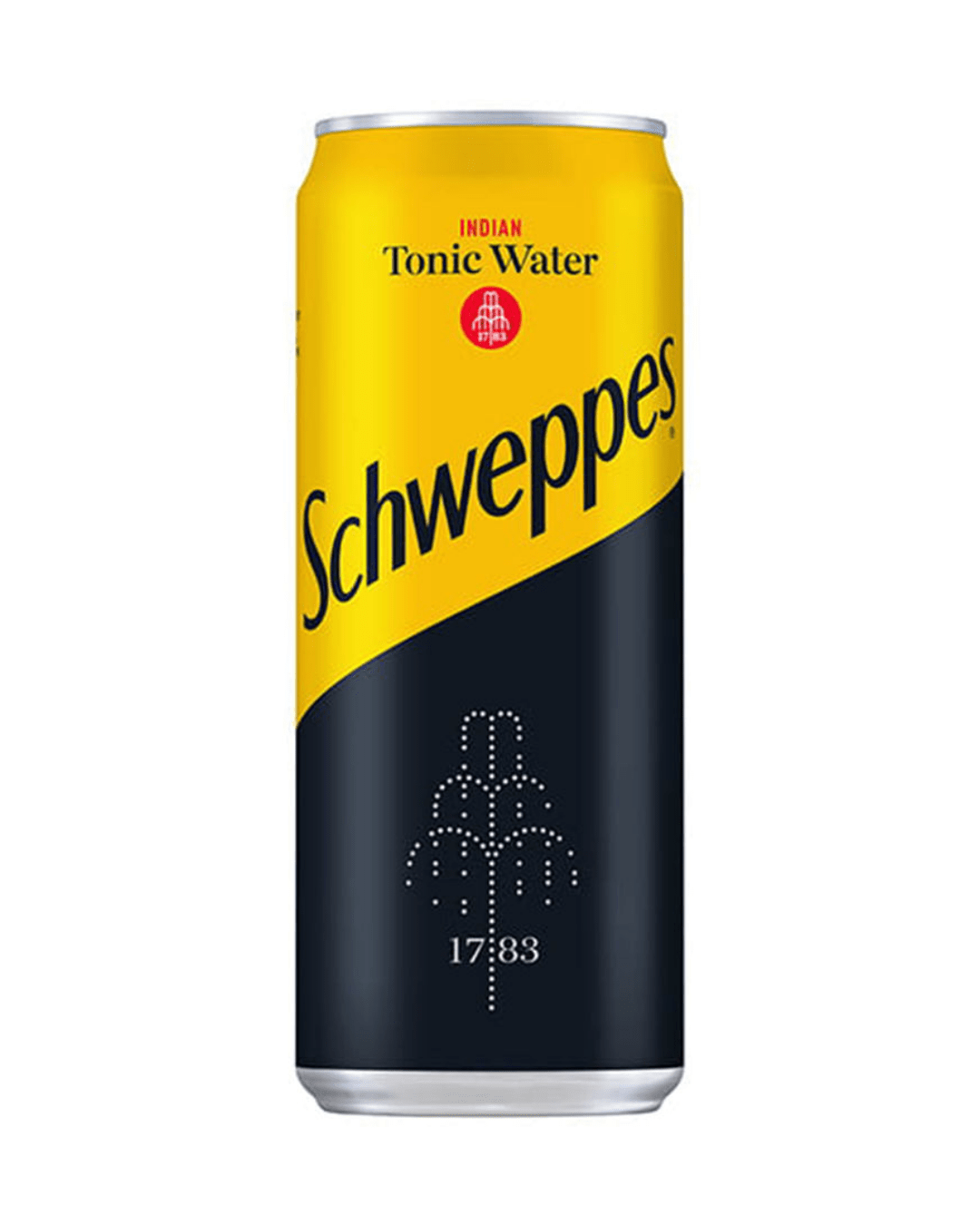 SCHWEPPES INDIAN TONIC WATER CAN