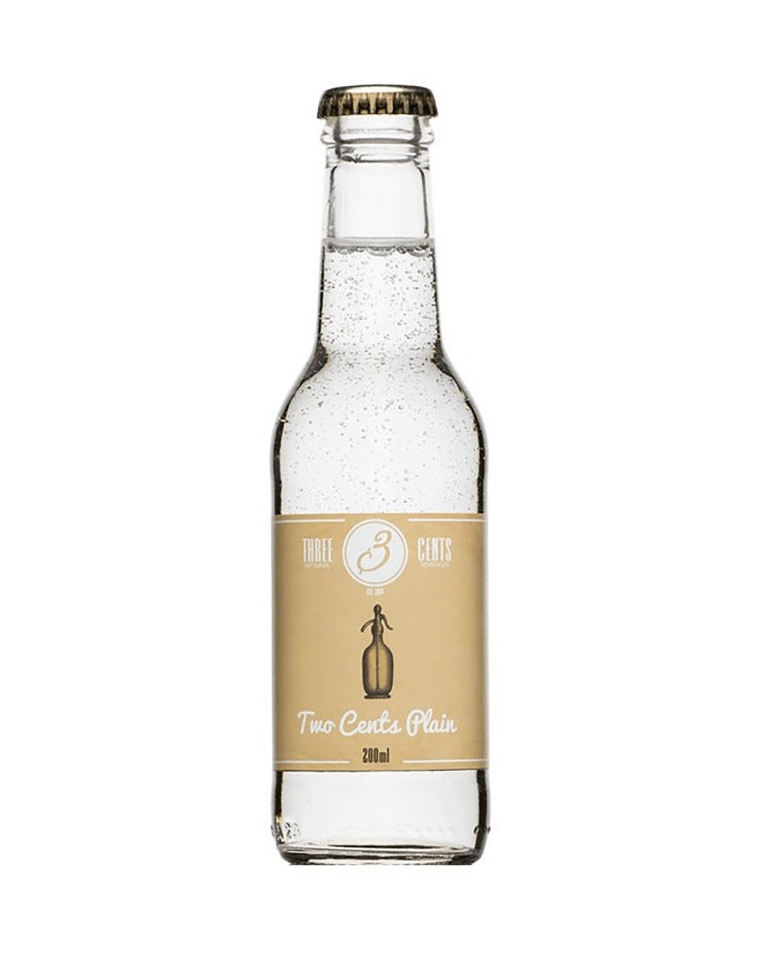 THREE CENTS PLAIN (SODA WATER)