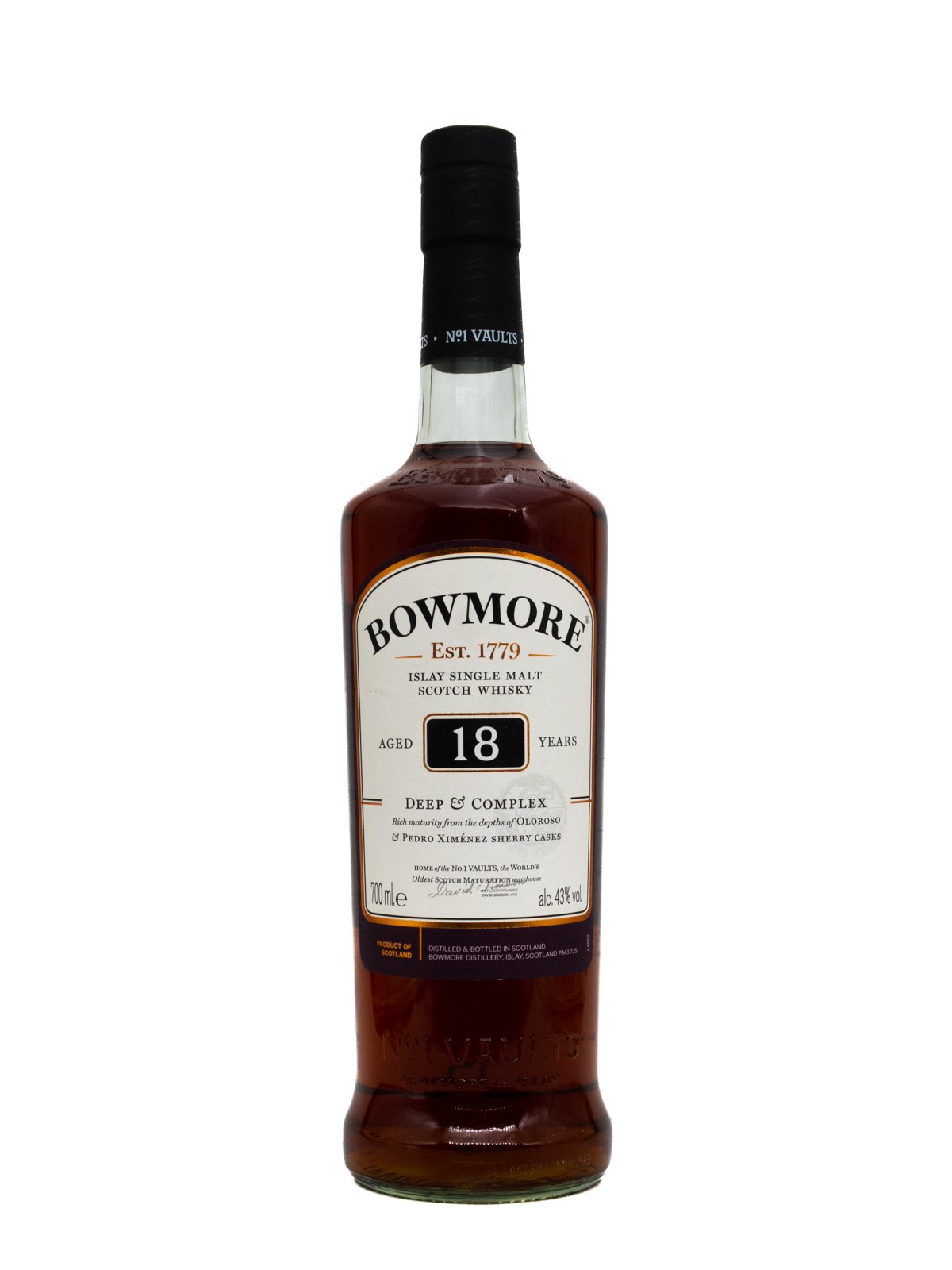 BOWMORE 18YO