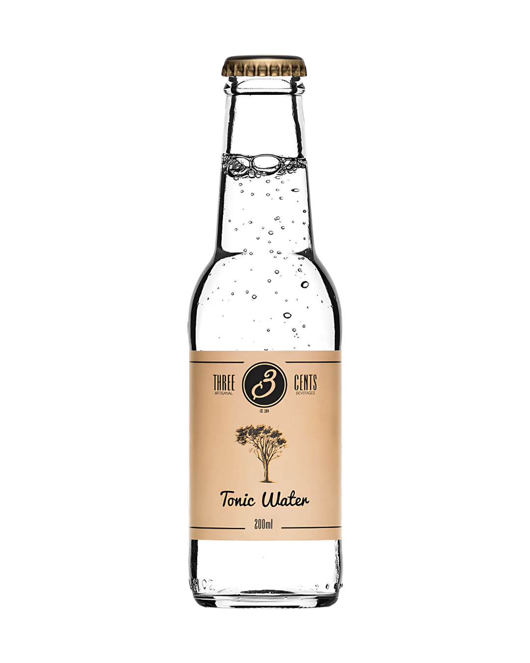 THREE CENTS TONIC WATER