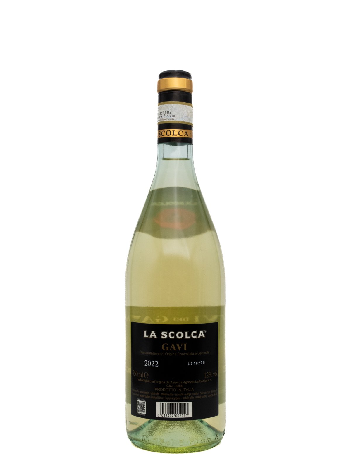 LA SCOLCA GAVI DEI GAVI ETICHETTA NERA