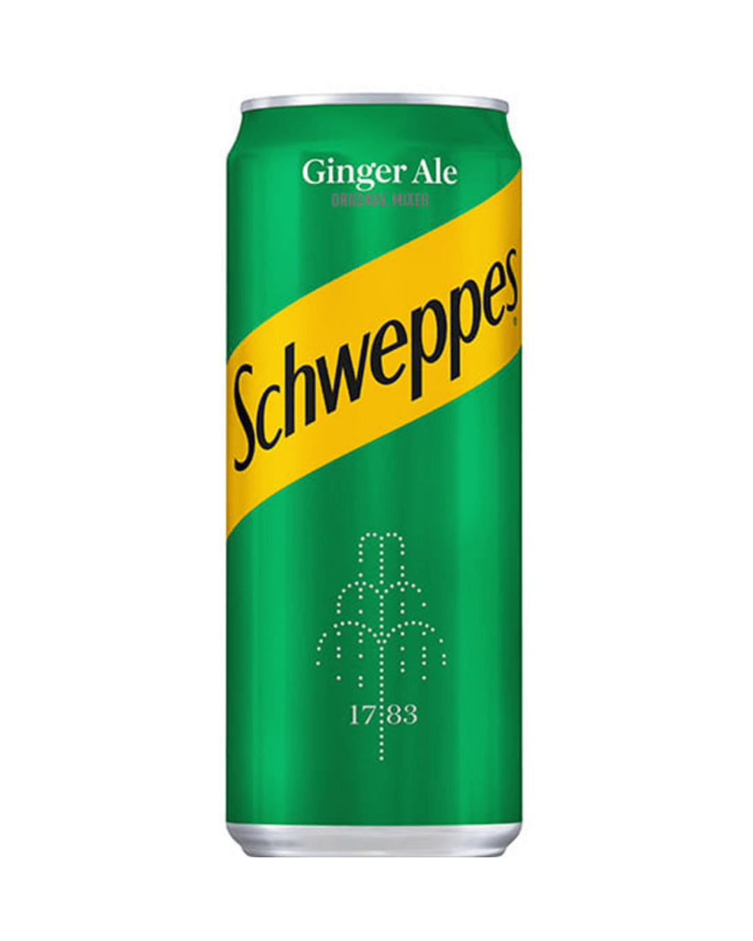 SCHWEPPES GINGER ALE CAN