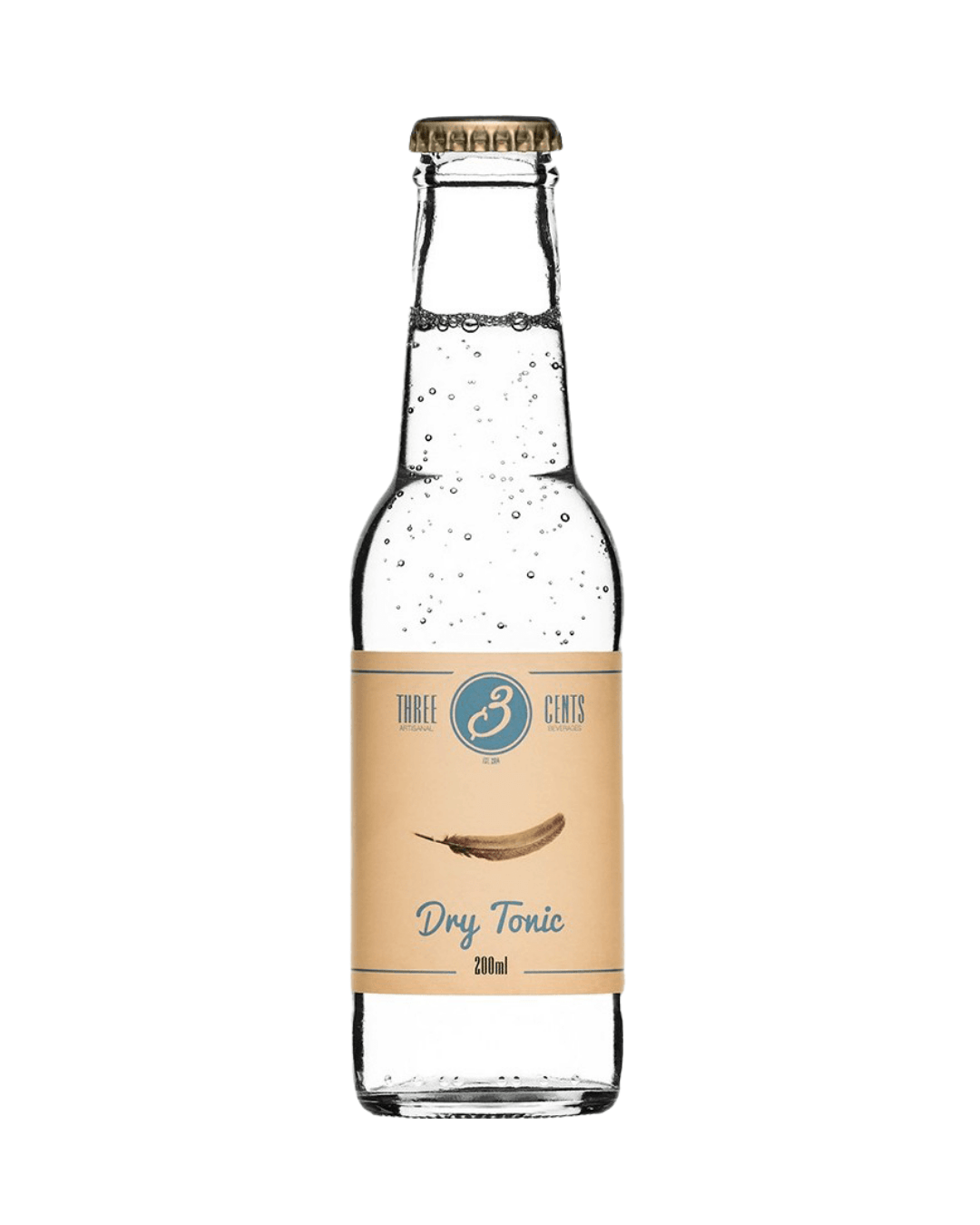 THREE CENTS DRY TONIC WATER