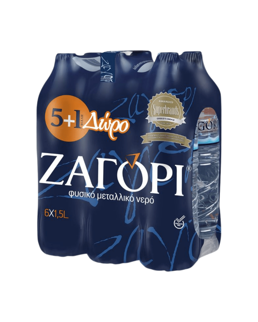 ΖΑΓΟΡΙ SIXPACK PET