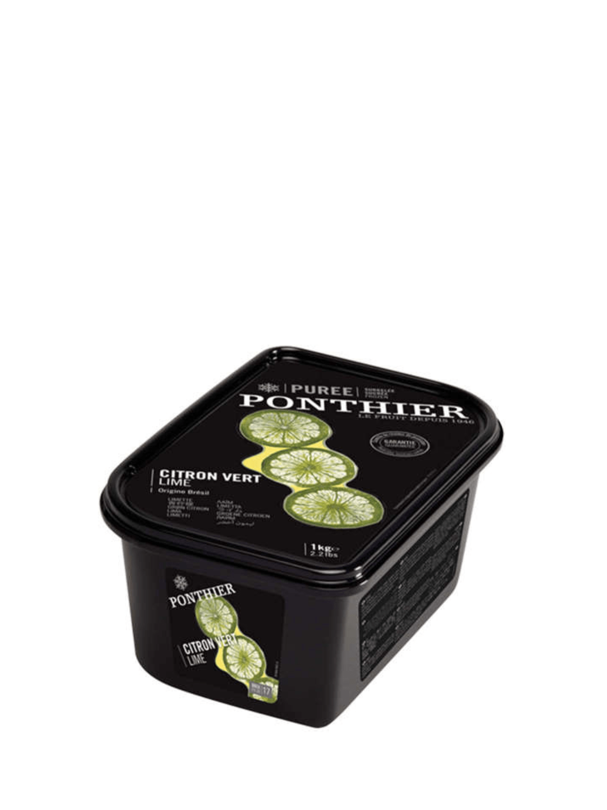 PONTHIER FROZEN POUREE LIME SUGAR FREE