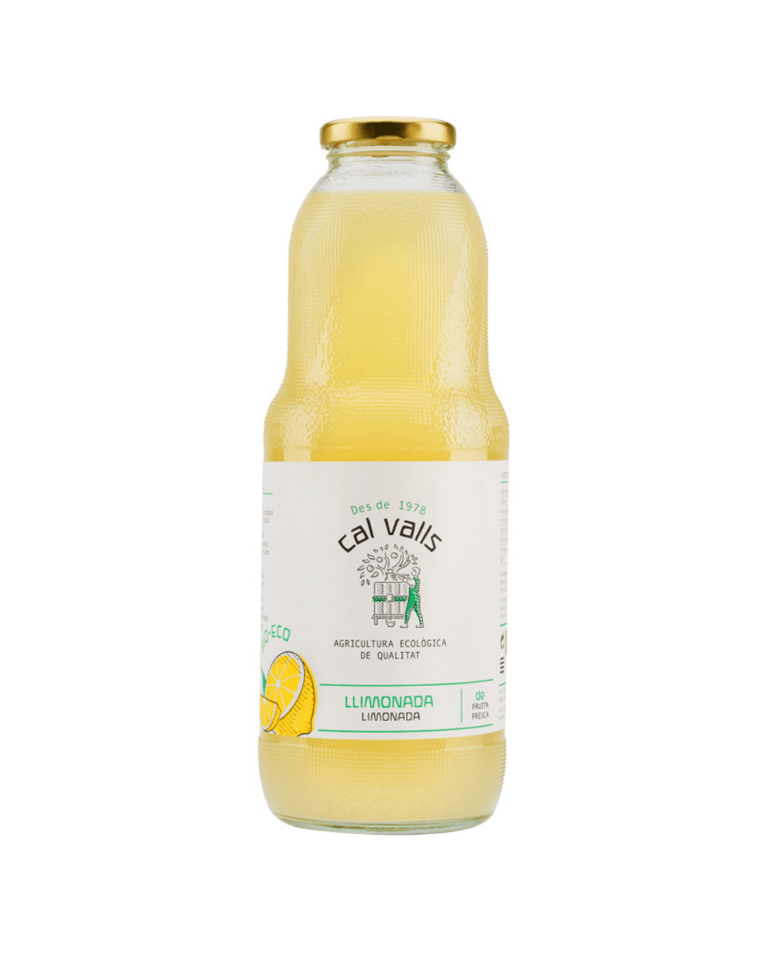 CAL VALLS LEMON JUICE WITH AGAVE BIO